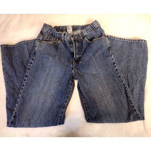 Old Navy Boys 16 regular jeans adjustable waist med wash blue cotton